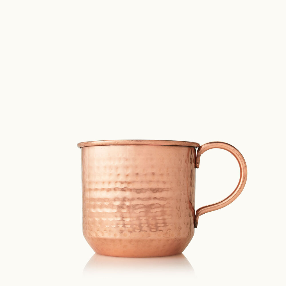 Thymes Simmered Cider Copper Cup Candle image number 0